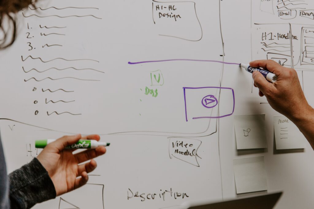 White Board Planning